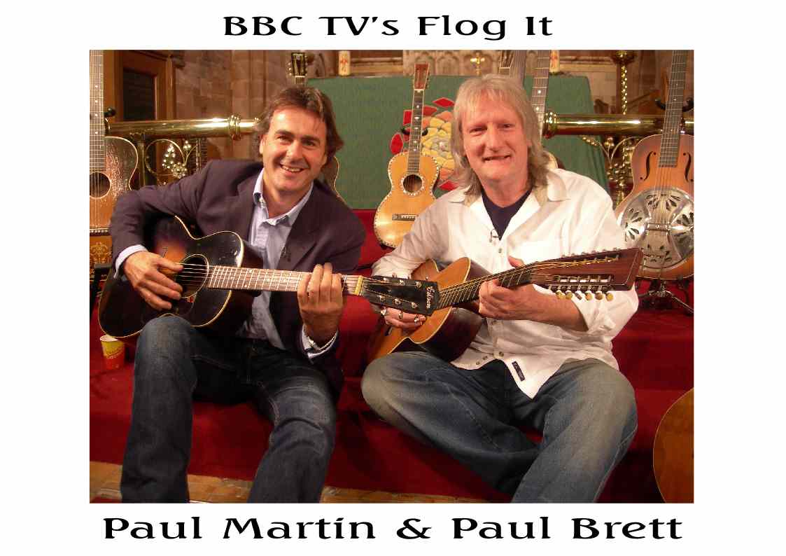 Paul Brett: DVD Collecting Vintage Acoustic Guitars (sent Via Mail - Not Download)
